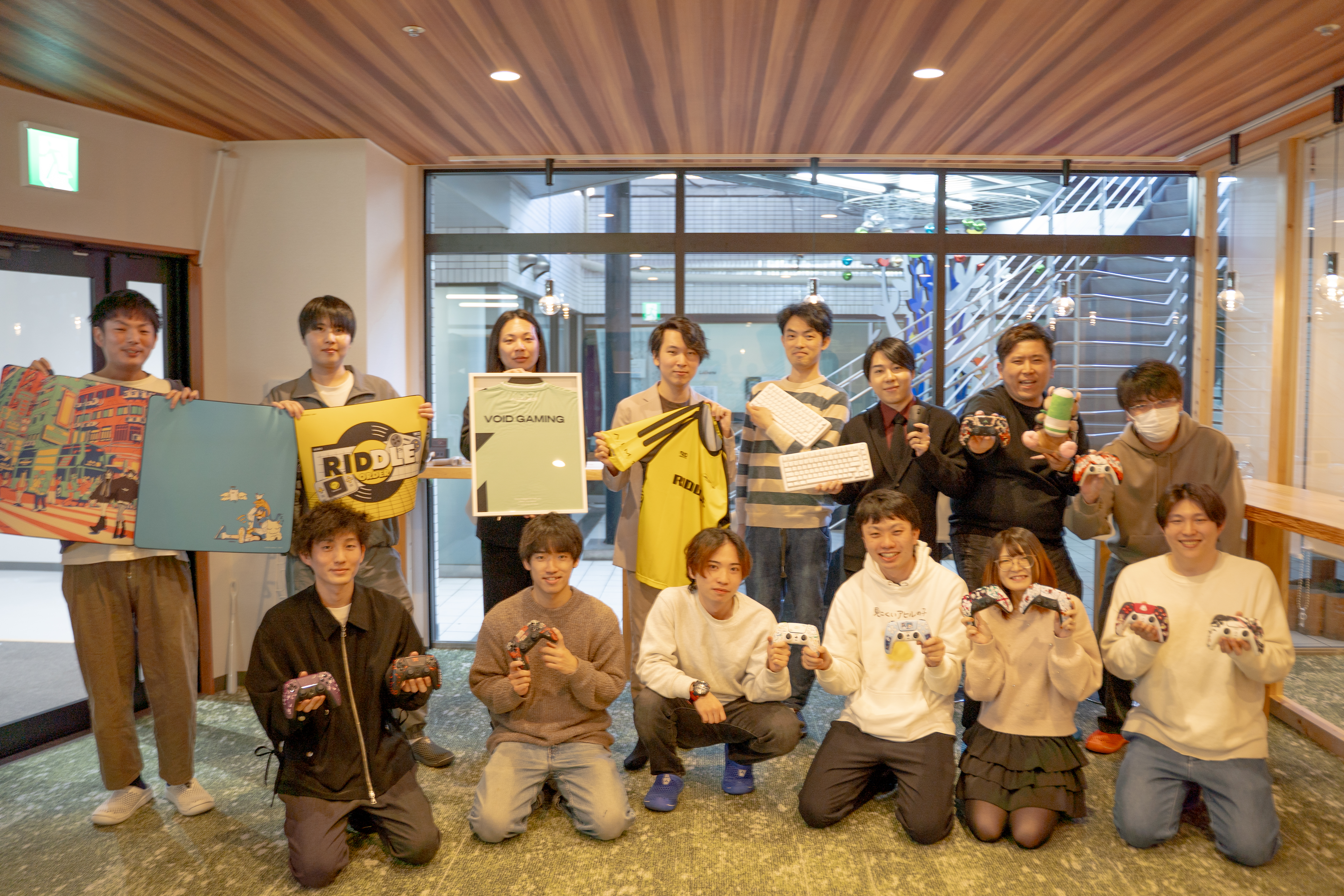 AndGAMER チームの様子