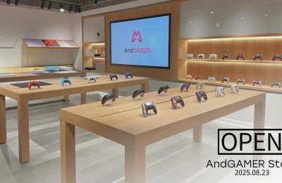 ゲーミングデバイスのAndGAMER、直営店「AndGAMER Store」を8/23（土）より渋谷にオープン