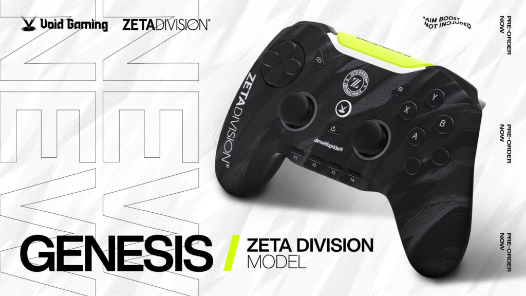 Void Gaming × ZETA DIVISION コラボコントローラー先行予約開始！