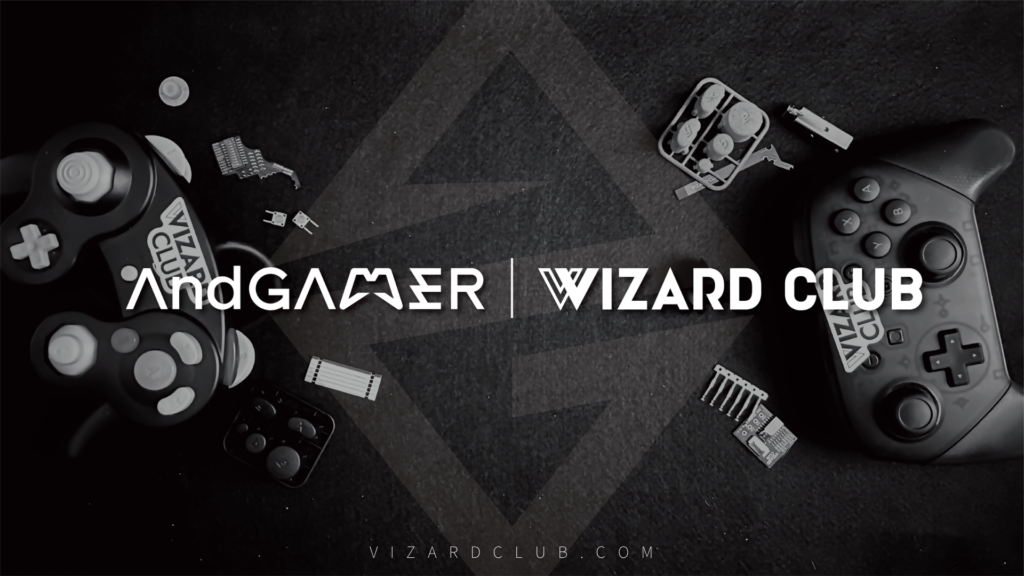 任天堂タイトルを中心にカスタムコントローラを展開する「VIZARD CLUB」が「AndGAMER」グループへ参画
