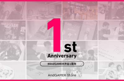 AndGAMER Storeは1周年を迎えました！